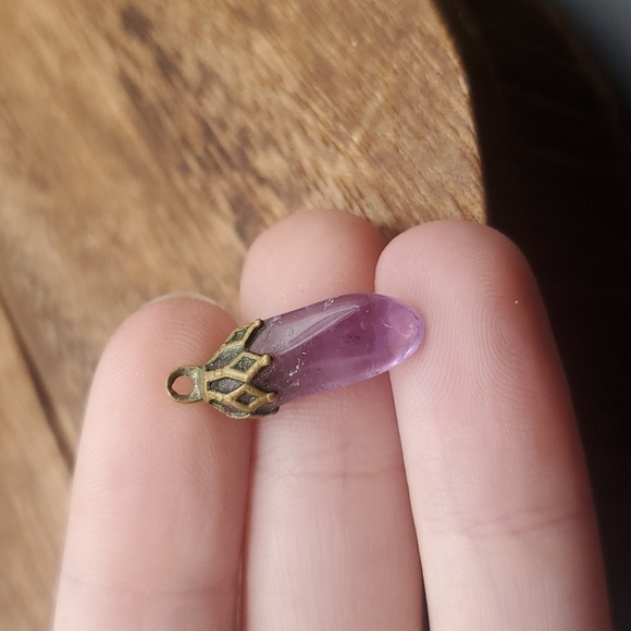 Imperial amythest pendant - Picture 1 of 2